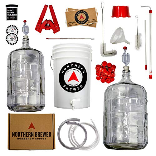 Northern Brewer Deluxe Homebrew Starter Kit, Equipment And 5 Gallon Recipe (Bavarian Hefeweizen) #TOP1