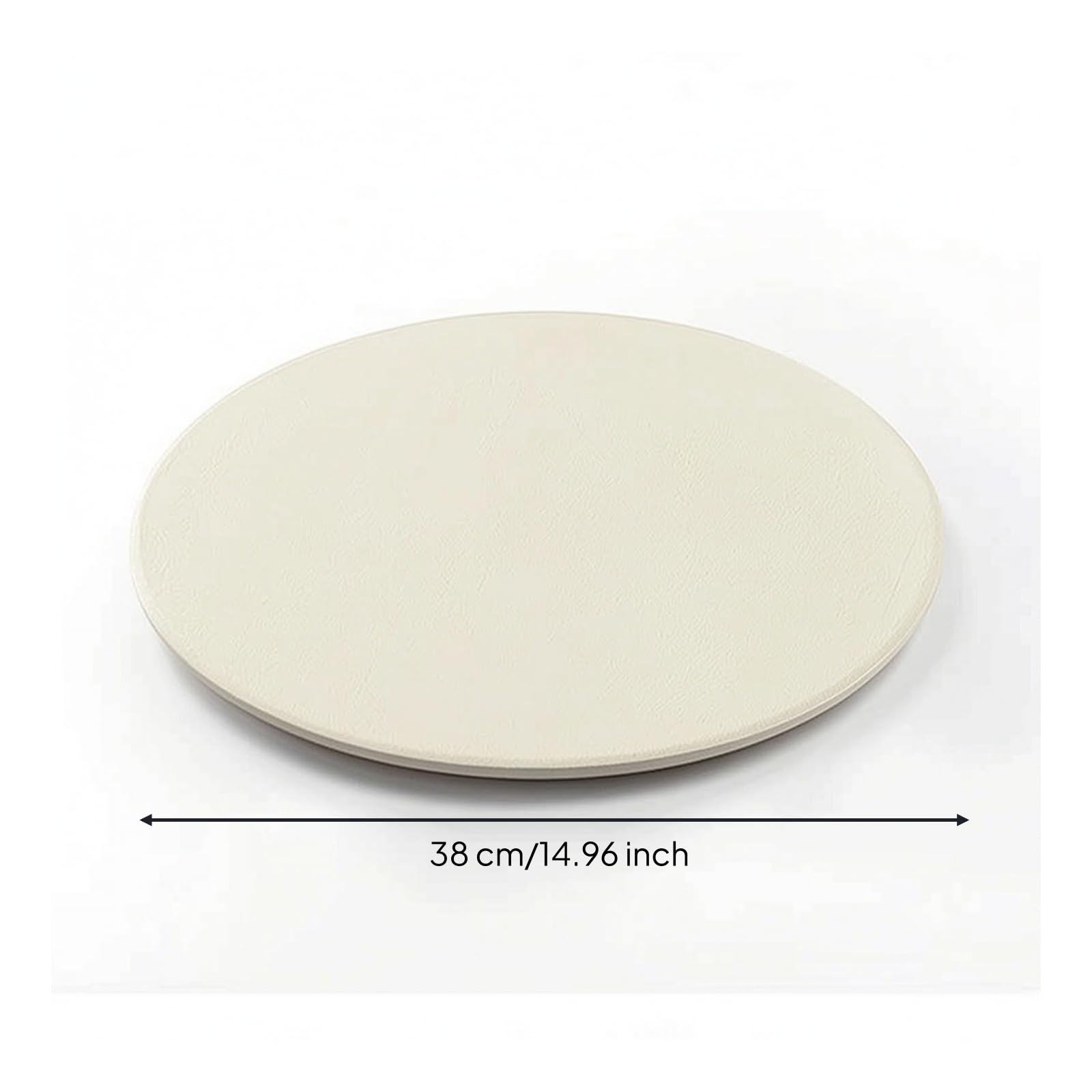 Piedra Cordierita Multifuncional Placa Cordierita Plana Utensilio para Pizzeros, Panaros, Horno, Cocina, 30001, 38CM