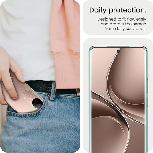 Image of FIRST MART HD+ UV Tempered Glass For Vivo V40E 5G (6.78 Inches) With Edge To Edge Back Nano Membrane and Easy Cleaning Kit | Clear