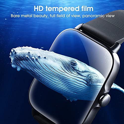 Image of Smartwatch Screen protector /screen guard compatible for noise pro 6 smartwatch (1.85 inch) /Anti scratch /clear & anti-shock (pack of 3)