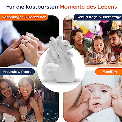 Handabdruck Set von Niimo für Familien DIY Set für Erwachsene und Kinder