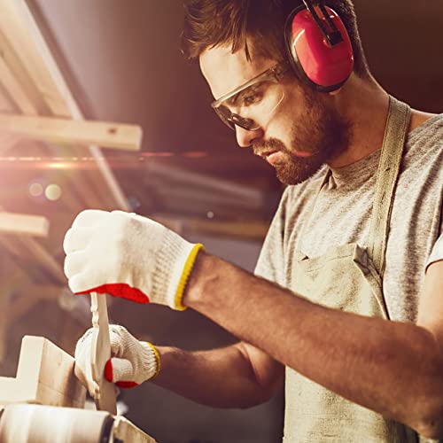 Ateret 12 Pairs String Knit Palm, Latex Dipped Nitrile Coated Work Gloves, Ideal Use For Warehouse, Gardening, General Purpose #TOP4