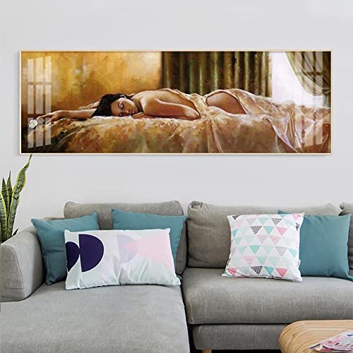 Affiches et impressions KEBIA : tableau abstrait de 20x60cm pour déco salon moderne