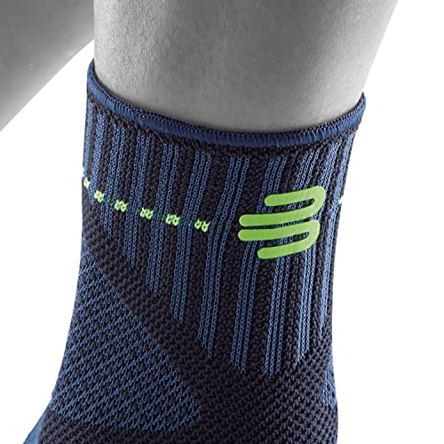 Bauerfeind Sports Ankle Support Dynamic - Ankle Compression Sleeve For Freedom Of Movement - 3D Airknit Fabric For Breathability - Premium Quality & Washable (S, Black) #TOP2