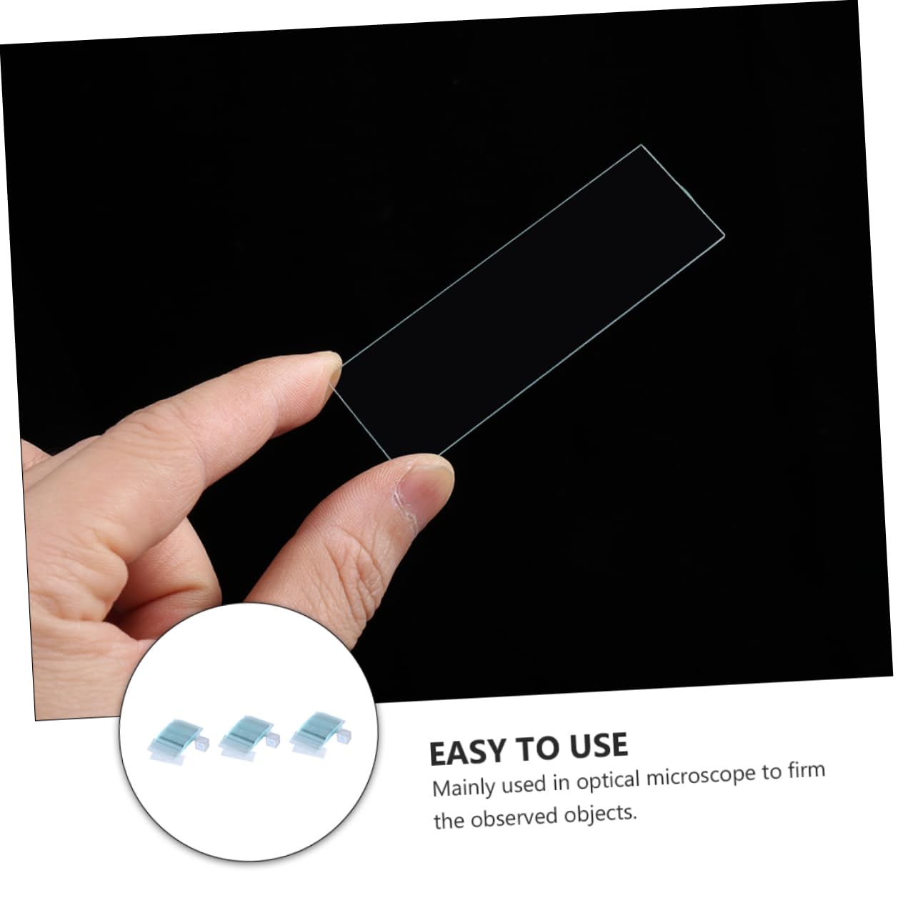 Microscope Slide Kit 450 Pezzi Vetro Pre-cleaned Slide | Slides And Cover Glasses, Blank Coverslip, Decorazioni Scuola, Vetrini Microscopio Preparati per Home-school