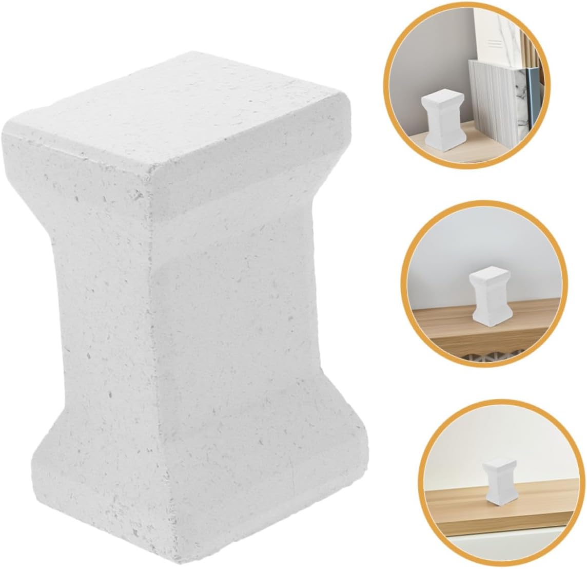 Kichvoe 2pcs 10cm Kiln Posts Pottery Accessories Ceramic Firing Support Brackets for Electric Kiln Pottery Artists and Ceramic Makers
