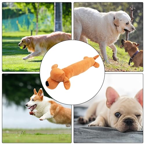 Weiches Hundespielzeug aus Stoff, quietschendes Kuchenzubehör, Spielzeug mit Geräuschen für Welpen und Haustiere, geeignet für Hunde aller Größen