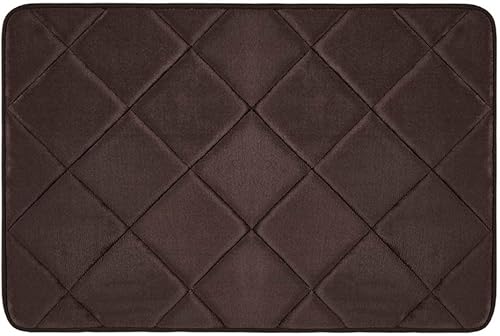 Vista 93 de Home Dynamix Capri Haven - Tapete de baño de espuma viscoelástica, lavable a máquina, gris claro, 20 x 30 pulgadas