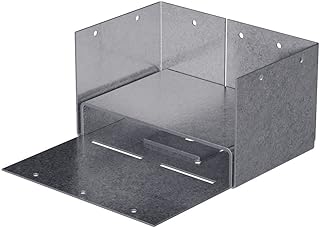 Simpson Strong-Tie ABW46Z - ZMAX Galvanized Adjustable Standoff Post Base for 4x6