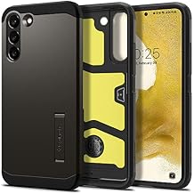 Spigen Tough Armor Designed for Galaxy S22 Case 2022 - Gunmetal