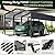 Jocoevol 12x20FT Heavy Duty Metal Carport, Outdoor Portable Car Garage w/Reinforced Support Rods & Windproof Ground Anchors, All-Season Versatile Outdoor Shelter for Car Boats Truck