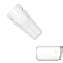 AirMini Adapter for Hose, Universal Tubing Connector Compatible with AirMini Device, Travel-Friendly Accessory white