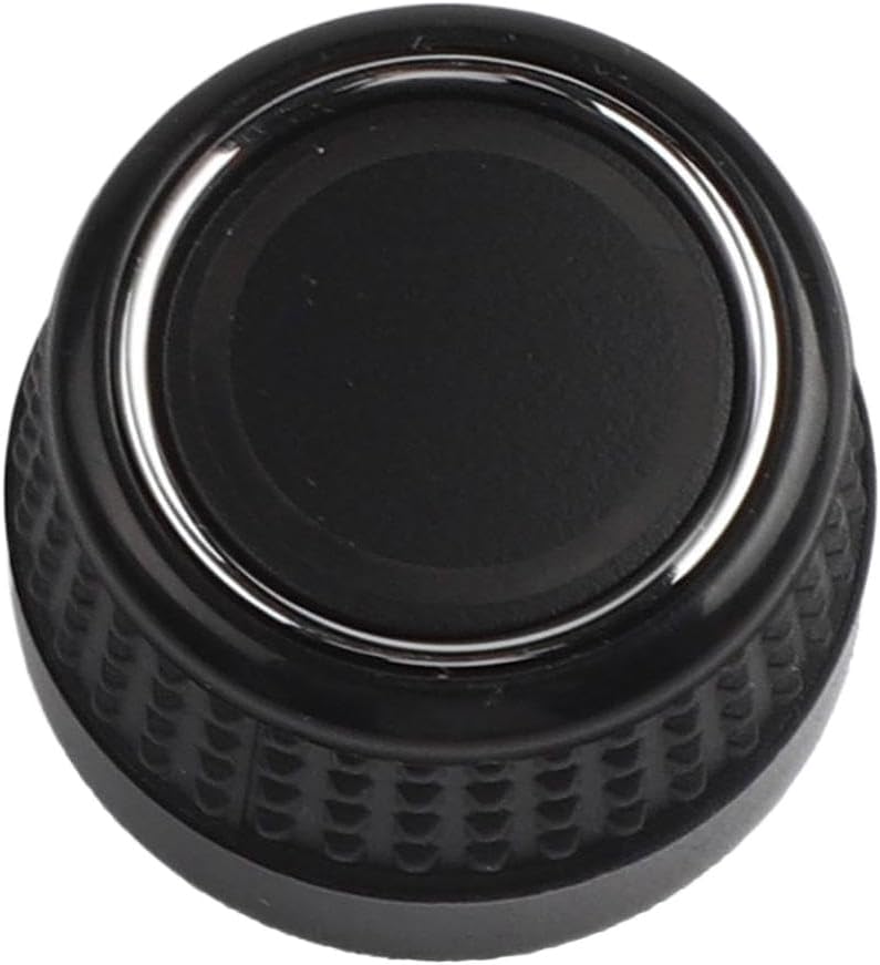 Car Radio Knob Switch Button Turn Knob Left Compatible With 6 And 6C0919603 Auto Radio Replacement Part Car Accessories(Right)