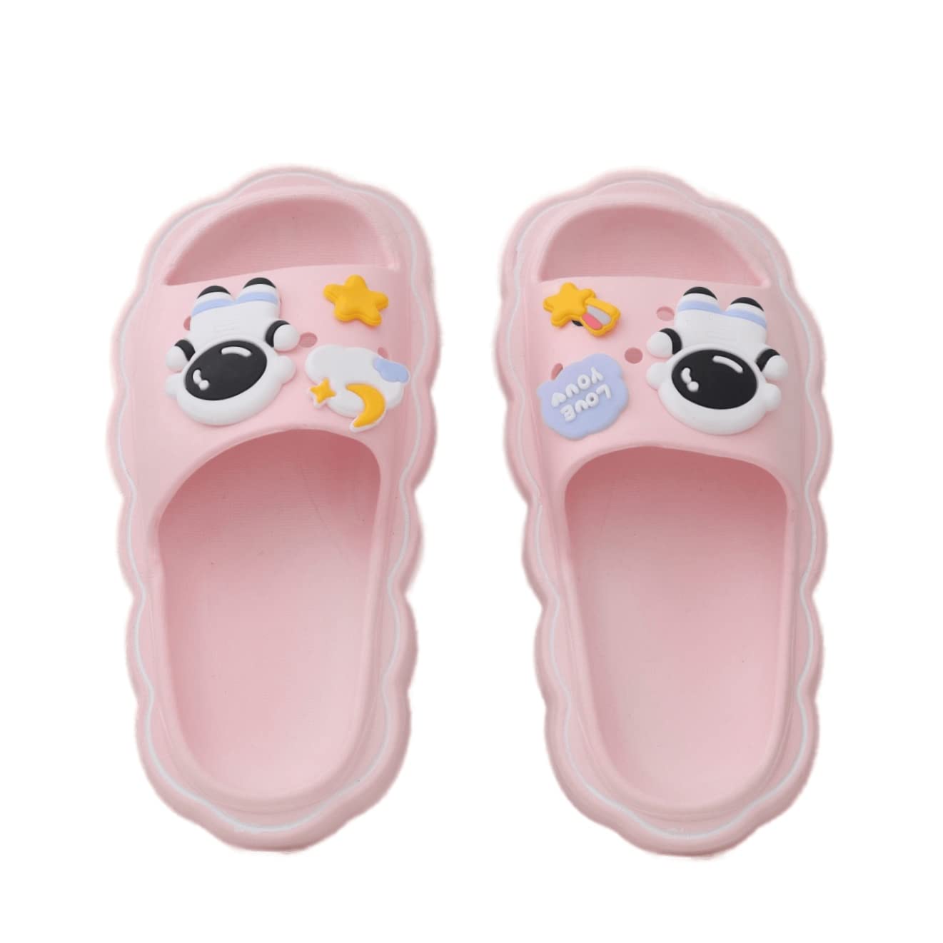 Yellow Bee Baby Astro Love You Slippers for Girls, Pink, 1, 7.5-8 Years (B0BW435SWN) Amazon Price History, Amazon Price Tracker