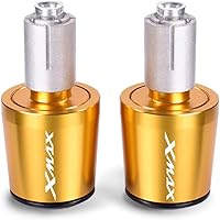 Vista 9 de Motorcycle CNC Motorcycle Hand Grips Bar End Plug Moto Handlebar Caps for Xmax 125 250 300 400 X-MAX 2016 2017 2018 2019 2020 2021 Handle end