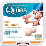 Caswell-Massey Quies Earplug Natural Wax, 8-Pairs