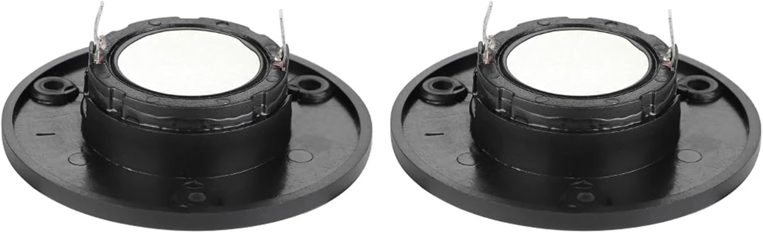 2Pcs 74MM Tweeter Audio Speakers 4 6 8 Ohm 20W Treble Speaker 25 Core Silk Diaphragm Loudspeaker for Desktop Bookshelf(4 Ohm 20W Speaker)