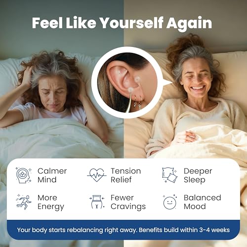 image for CalmPops Acupressure Ear Seeds | Ear Seeding Kit Acupuncture Ear Seeds