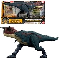 Mattel Jurassic World Corre y Devora Carnotauro, Figura de