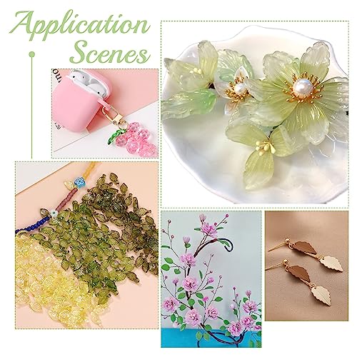 PH PandaHall Set di 100pcs Verde Trasparente