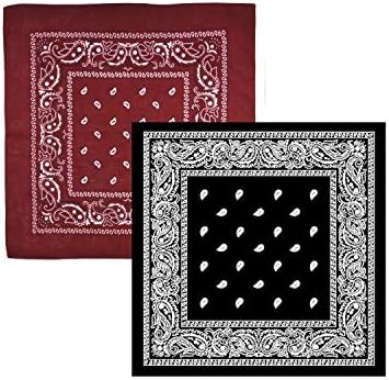 WedDecor Bandana Cotton Unisex Head Scarf Wide Headband Lightweight, Breathable Fashion Accessory for Riding, Hiking, Fishing, Cycling, Outdoor Activities