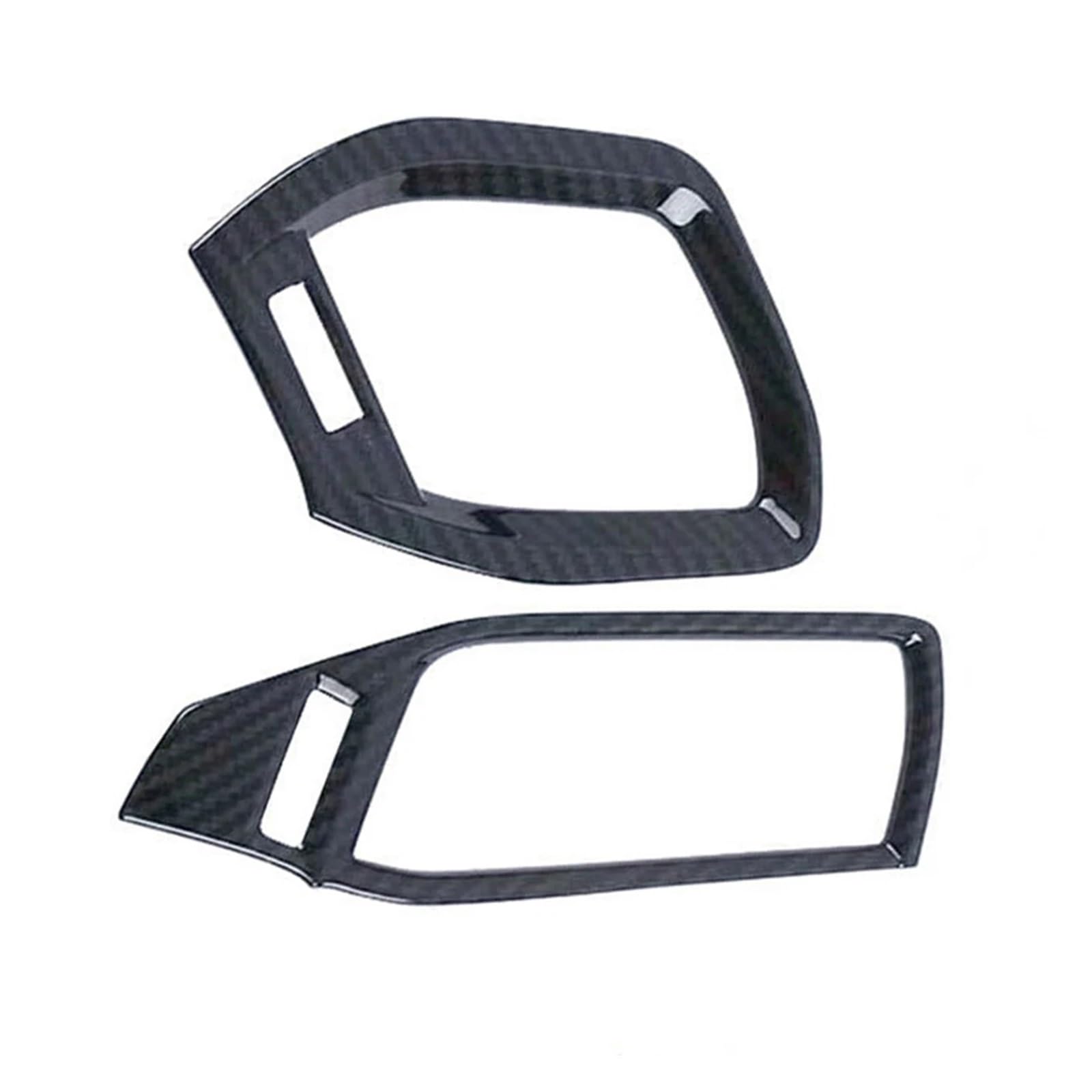 Interior Cover Trim Sticker Car Carbon Fiber Car Side Air Vent Outlet Cover Trims for Escape for Kuga 2020 2021
