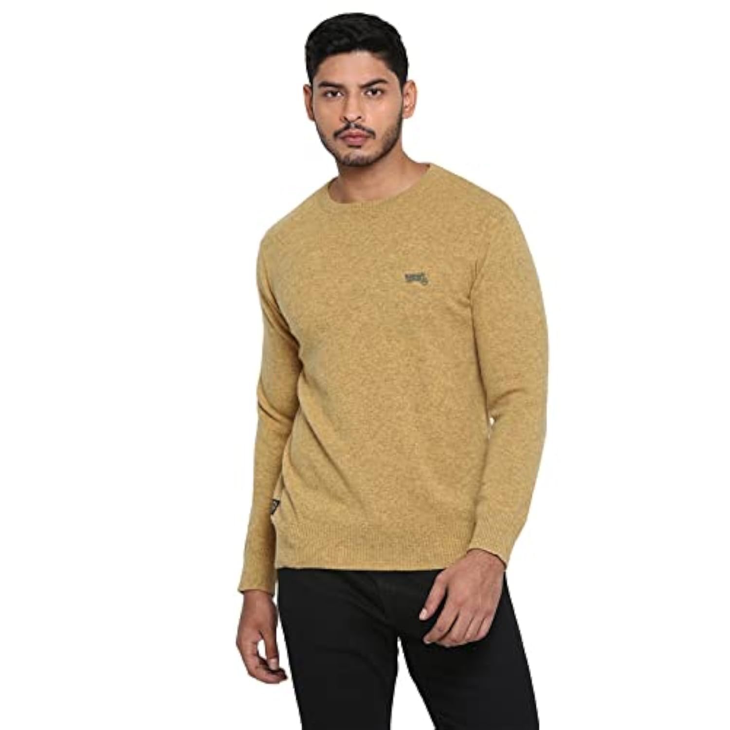 ROYAL ENFIELD Flatknit Crew Mustard-picture-46