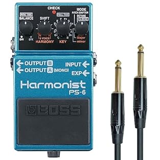 4 modes: harmonist; pitch shifter; detune; 10 virtual vibrato lever movements Fast sound detection and response, 7 types of additional tone; 4 types of double additional tone Separate output of original sound and additional tone possible Detune effec...