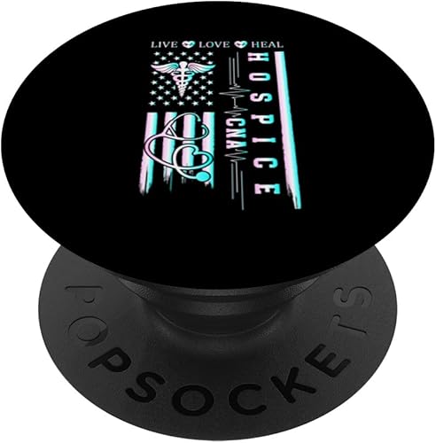 Hospice CNA Life Certified Asistente de enfermería Hospice CNA PopSockets Standard PopGrip