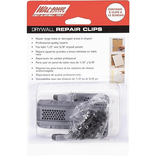 Image of WAL-Board Tools Drywall Repair Clips, Wall Repair Tool, Assembled in USA