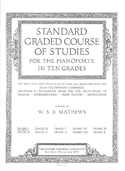 Standard Graded Course of Studies for the Pianoforte in Ten Grades (Sheet Music book, Grade I)