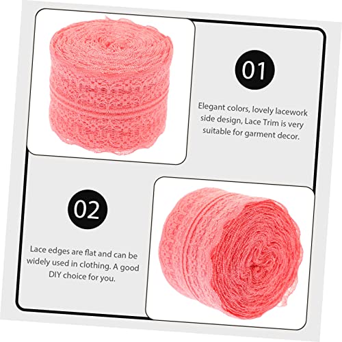 VILLCASE 15 Rolos Renda Não Elástica Costura De Renda Tecido Fazer Renda Para Costura Suprimentos De