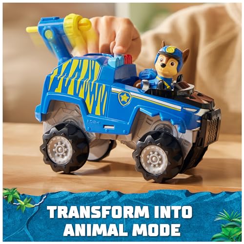 Paw Patrol 6069245 Jungle Pups, Chase Tiger Vehicle, Toy Truck thumb #1