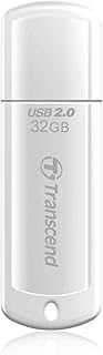 Transcend JetFlash 370 32GB USB Pen Drive (White)