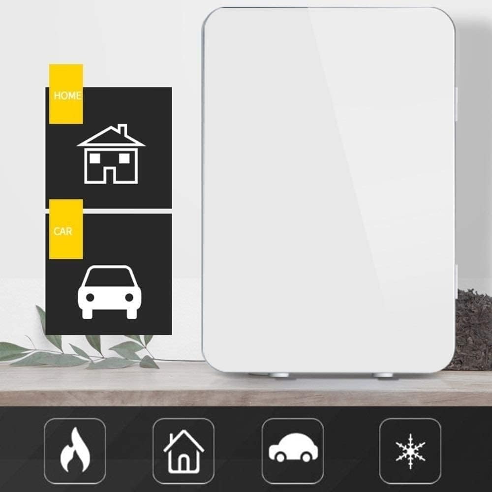 Mini Freezer - 6 Liter Compact Single Door Table Top Mini Freezer - Portable Small Upright Freezer Machine for Office