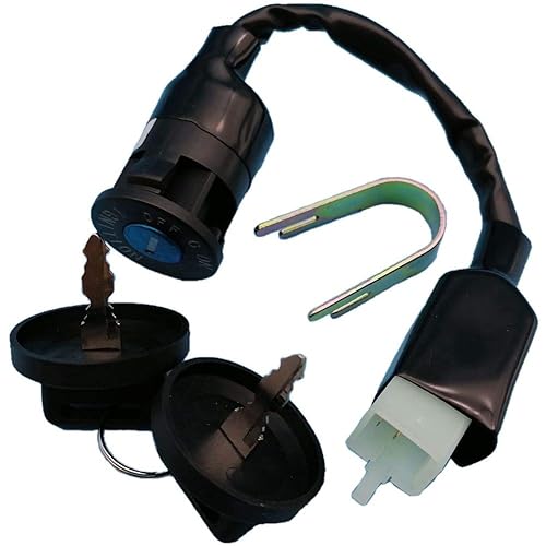 Interruptor de llave de encendido compatible con Polaris Outlaw Predator Sawtooth Scrambler Sportsman 50 90 90X 110 200 ATV 0453417 0450549 2001