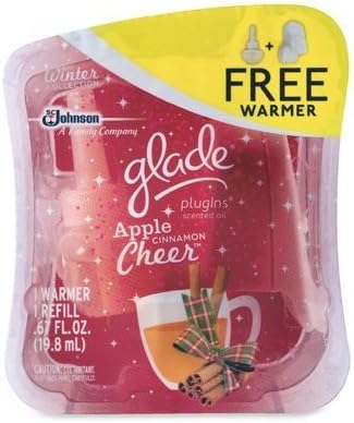 S C Johnson - Recambio de tapón de cera de manzana y canela, 67 onzas