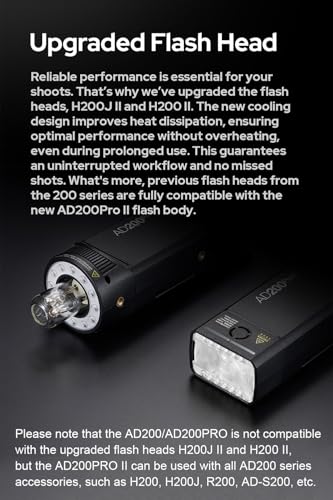 Godox AD200Pro Godox AD200 PRO II Outdoor Speedlite 200ws