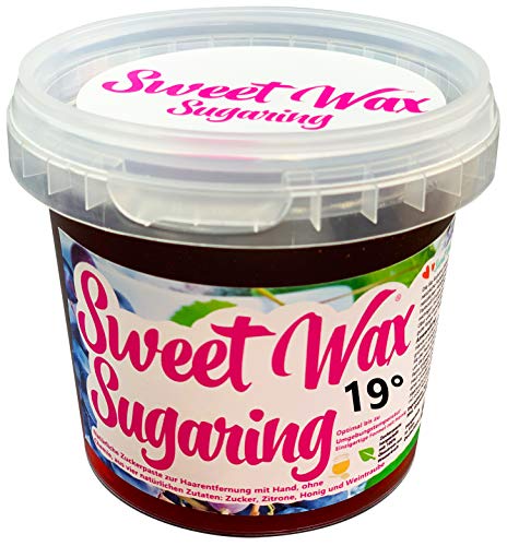 Sweet Wax 19° - Violet - 449 g - Pâte à sucre naturelle pour épilation à la main - Pour des températures inférieures à 19° et des utilisateurs très expérimentés thumbnail
