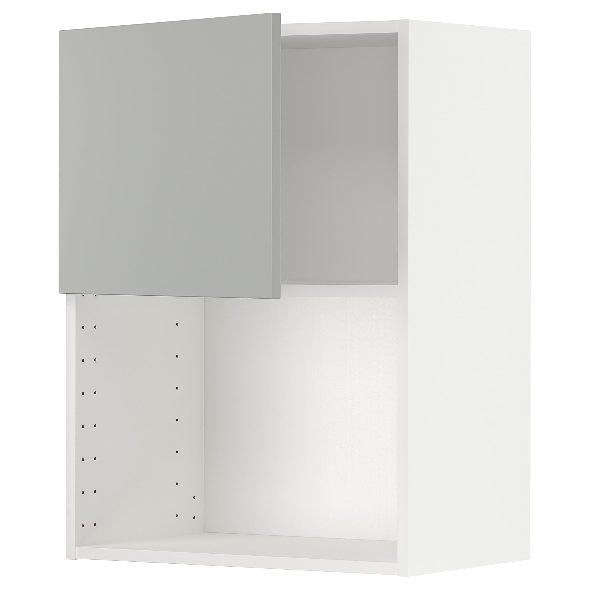 Armoire murale micro-ondes METOD 60x80 meuble haut cuisine gris
