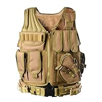 Amazon.co.jp: vAv YAKEDA タクティカルベスト アウトドア 通気性 CS