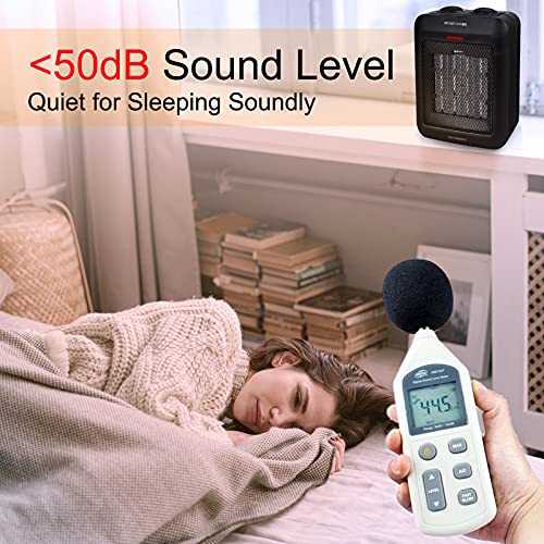 Brightown Portable Electric Space Heater: 1500W/750W Ceramic Small Heaters with Thermostat Heat Up 200 sq. Ft in Minutes|Safe & Quiet for Office Room Desk Indoor Use (Small) Brightown Portable Electric Space Heater: 1500W/750W Ceramic Small Heaters with Thermostat Heat Up 200 sq. Ft in Minutes|Safe & Quiet for Office Room Desk Indoor Use (Small)