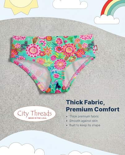 Image of City Threads Girls Bikini Bottoms Toddler Through Teen Sizes
