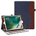 Produktbild Fintie Hülle für iPad 9.7 Zoll 2018 2017 / iPad Air 2 / iPad Air - [Eckenschutz] Multi-Winkel Betrachtung Folio Stand Schutzhülle Case mit Dokumentschlitze, Auto Sleep/Wake, Denim Indigoblau
