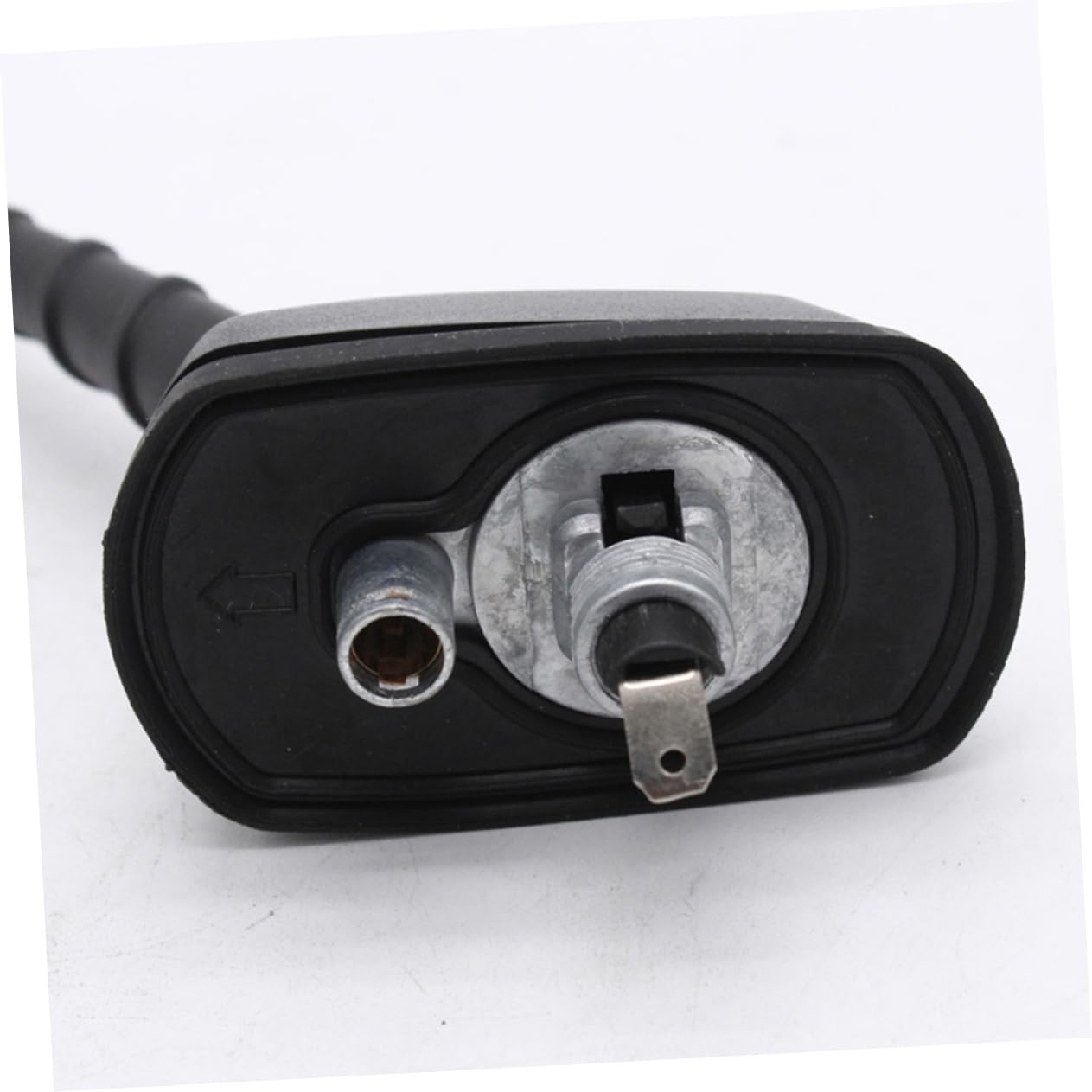 Antenne de Toit de Voiture Compacte Noire en ABS et Alliage D'aluminium
