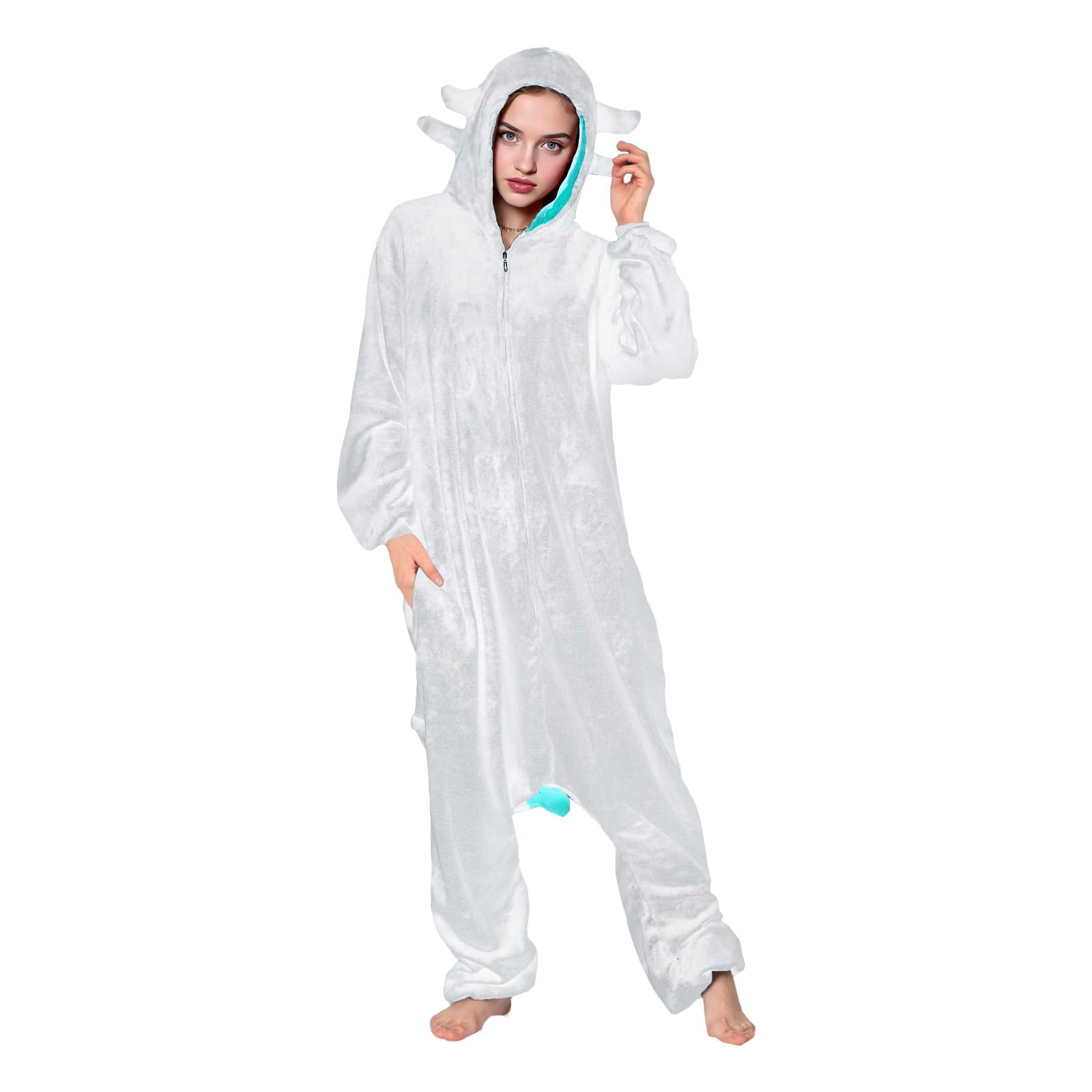 Lyxaof Adults Toothless Onesie - Image 3