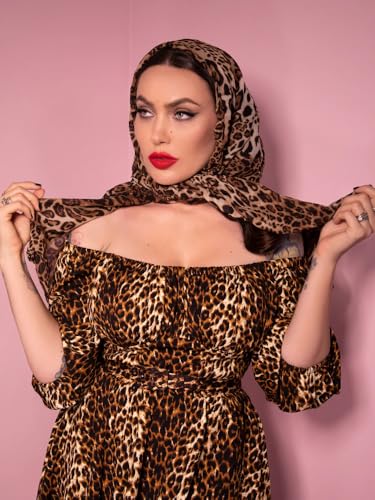 Women's Lightweight Cheetah Print Scarf - Fashion Animal Print Shawl Scarf For Fall Spring Summer Winter season Holiday Travel2