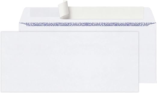 Office Depot Clean Seal(TM) Business Envelopes, #10 (4 1/8in. x 9 1/2in.), Box Of 100, 77100