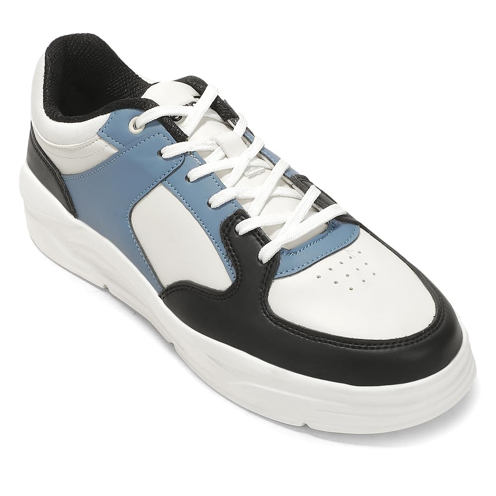 liberty LEAP7X OCIANSTEPE Sneakers for Men - Royal Blue Lace-Up Casual Shoes | Memory Foam Cushioned Insole, Lightweight Sneakers, Walking, College, Travel, Office & Casual Outings-picture-10