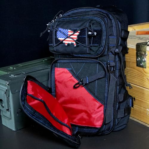 DDT Death Dealer Tactical Assassin Sling EDC Bag (Blueline)4